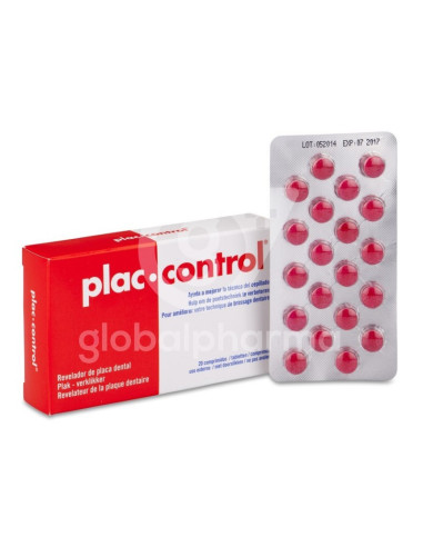 PLAC CONTROL COMPRIMIDOS REVELADOR PLACA DENTAL