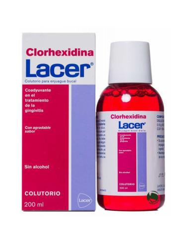 LACER CLORHEXIDINA COLUTORIO 200 ML