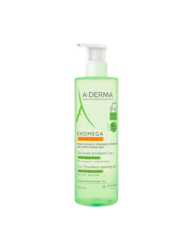 A-DERMA EXOMEGA CONTROL GEL LIMPIADOR EMOLIENTE