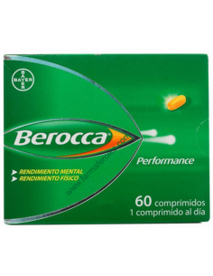 BEROCCA PERFORMANCE 60 COMPRIMIDOS