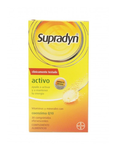 SUPRADYN ACTIVO EFERVESCENTE 30 COMP