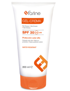 FARLINE GEL CREMA SOLAR SPF 30+ 1 ENVASE 200 ML