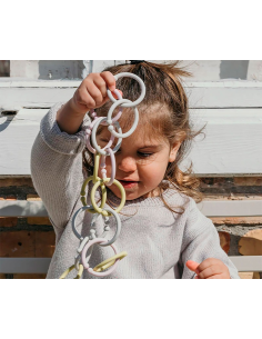 TUTETE ANILLAS CUELGA JUGUETES LOOPS H/M/B 12 U