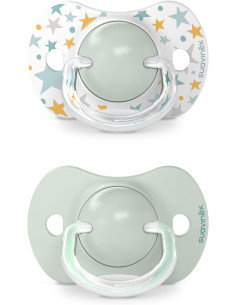 SUAVINEX CHUPETE SILIC FISIOL SX PRO 6-18M 2 UNI