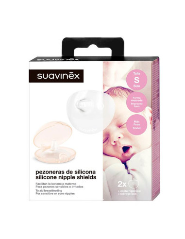PEZONERA SUAVINEX SILICONA TALLA S 2 U