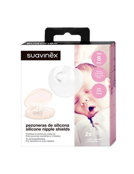 PEZONERA SUAVINEX SILICONA TALLA S 2 U