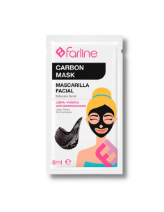 FARLINE MASCARILLA FACIAL CARBON MASK CREMA 8 ML