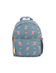 TUTETE MOCHILA INFANTIL COCODRILO AZUL 2