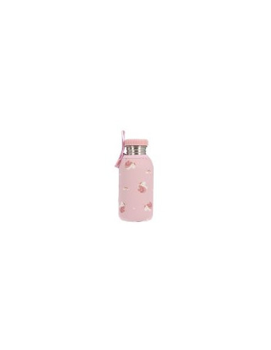 TUTETE  BOTELLA ACERO CON FUNDA UNICORNIO