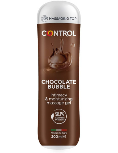 CONTROL CHOCOLATE BUBBLE GEL MASAJE
