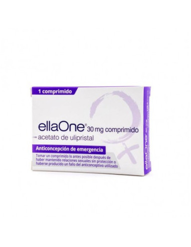 ELLAONE 30 MG 1 COMPRIMIDO RECUBIERTO