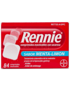 RENNIE 84 COMPRIMIDOS MASTICABLES C/ SACAROSA