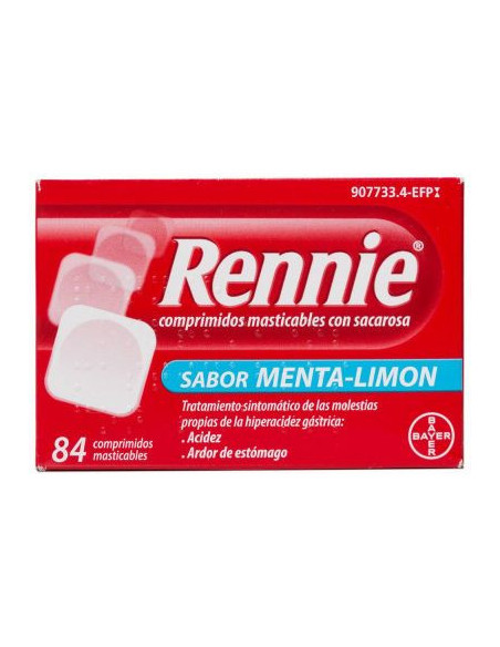 RENNIE 84 COMPRIMIDOS MASTICABLES C/ SACAROSA