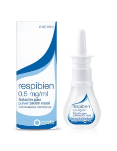 RESPIBIEN 0.5 MG/ML NEBULIZADOR NASAL 15 ML