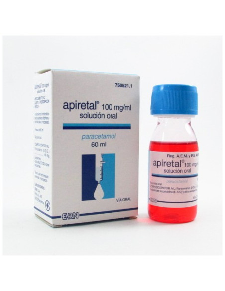 APIRETAL 100 MG/ML SOLUCION ORAL 60 ML