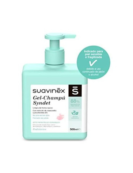 SUAVINEX PEDIATRIC GEL-CHAMPU SYNDET 500 ML