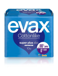COMPRESAS EVAX COTTONLIKE SUPERPLUS ALAS 12U