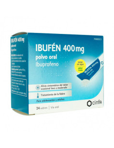 IBUFEN 400 MG 24 SOBRES POLVO ORAL