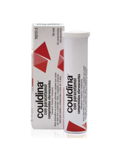 COULDINA CON PARACETAMOL 20 COMPRIMIDOS EFERVESC