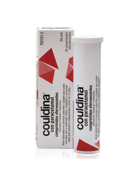 COULDINA CON PARACETAMOL 20 COMPRIMIDOS EFERVESC