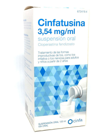 CINFATUSINA CINFA EFG 3.54 MG/ML SUSPENSION ORA