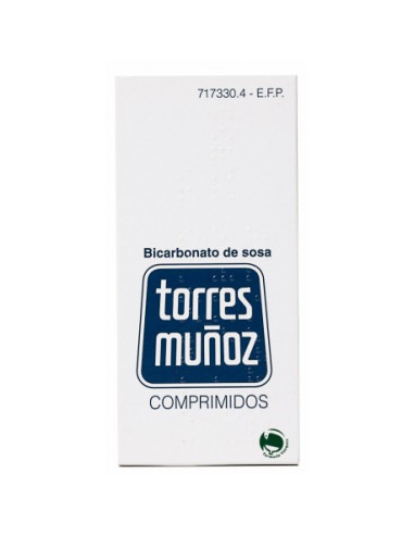 BICARBONATO DE SOSA TORRES MUÑOZ 500 MG 30 COMPR