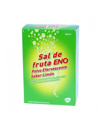 SAL DE FRUTA ENO LIMON 5 G 10 SOBRES