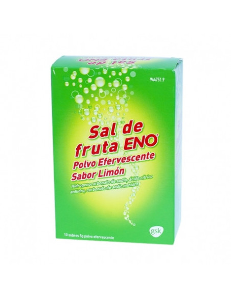SAL DE FRUTA ENO LIMON 5 G 10 SOBRES