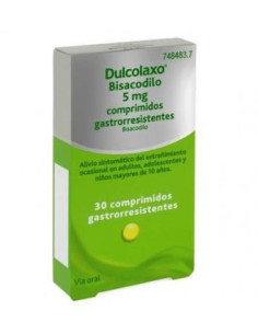 DULCOLAXO BISACODILO 5 MG 30 COMPRIMIDOS GASTROR