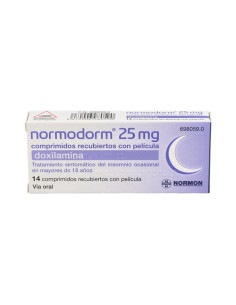 NORMODORM 25 MG 14 COMPRIMIDOS RECUBIERTOS