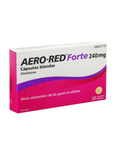 AERO RED FORTE 240 MG 20 CAPSULAS BLANDAS