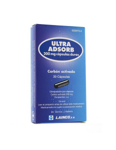 ULTRA ADSORB 200 MG 30 CAPSULAS