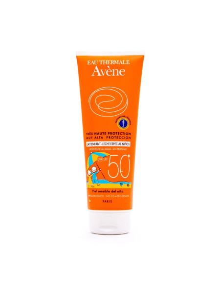AVENE ANTISOLAR SPF 50+ LECHE INFANTIL 250 ML