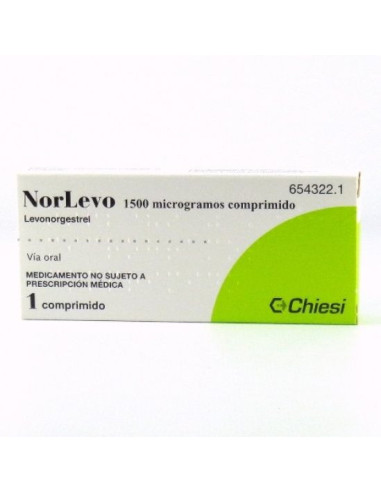 NORLEVO 1.5 MG 1 COMPRIMIDO