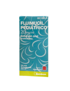 FLUIMUCIL PEDIATRICO 20 MG/ML SOL ORAL 200 ML