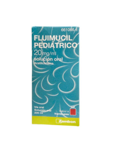 FLUIMUCIL PEDIATRICO 20 MG/ML SOL ORAL 200 ML