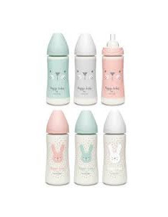 SUAVINEX BIBE TETI FISIOLO SILICON +6M 360ML