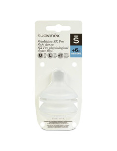 SUAVINEX TETINA SILICONA FISIOLOGICA FLUJO L 2 U