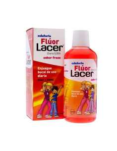 LACER FLUOR JUNIOR DIARIO 0.05% 500 ML FRESA